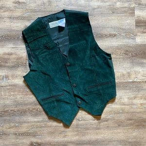 Vintage 80s Leather Vest